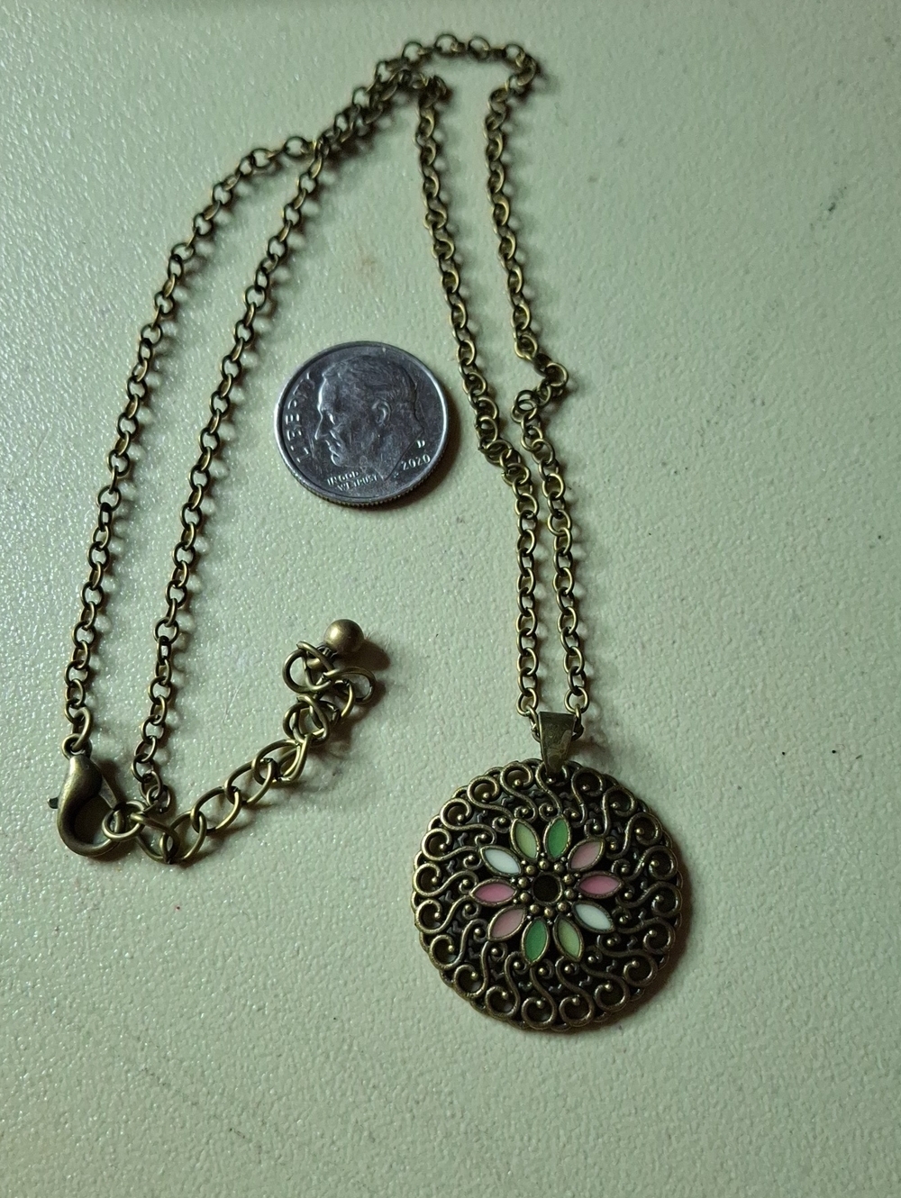 Antique Gold Necklace New
